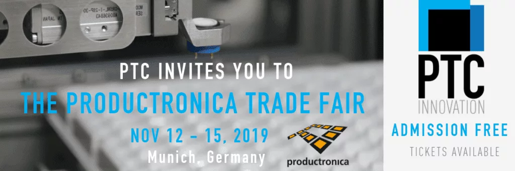 PTC Invitation to Productronica Trade Fair