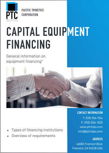 Equipment financing document cover